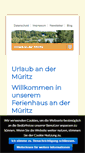 Mobile Screenshot of fewo-waren.info